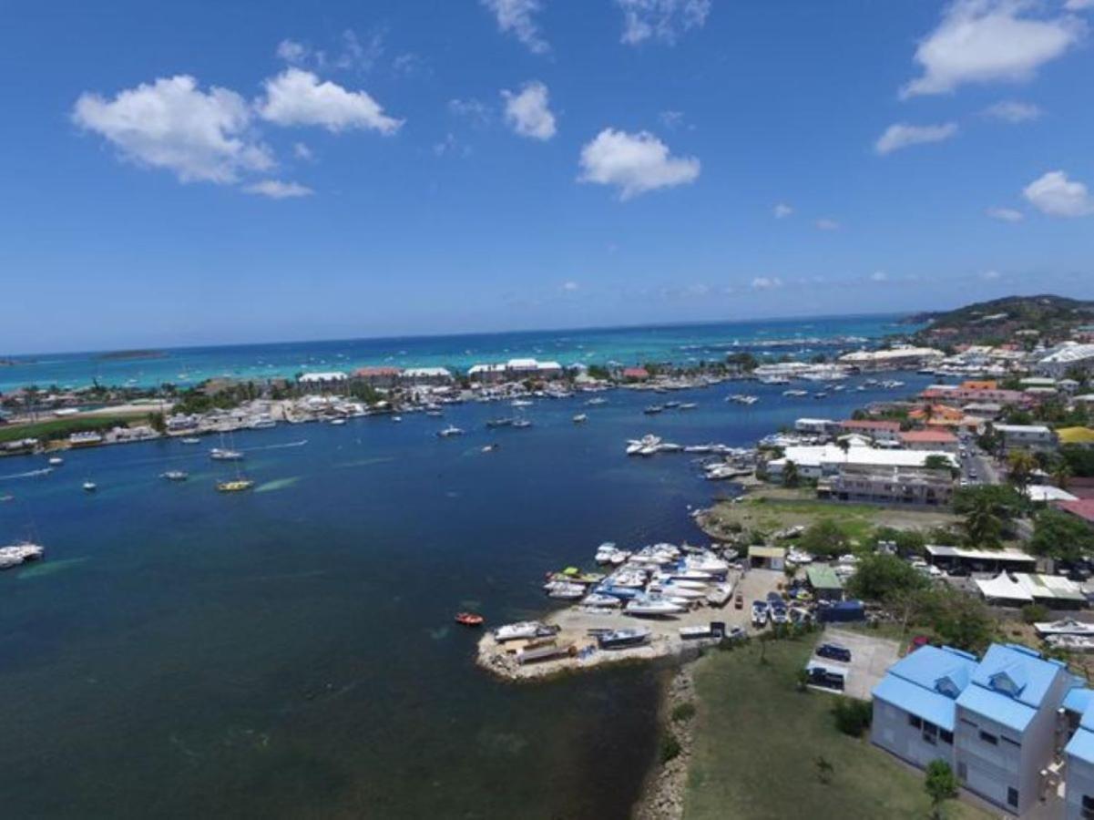 Le Sea-Breeze - Beau Studio Piscine Vue Lagon Marigot  Exterior photo
