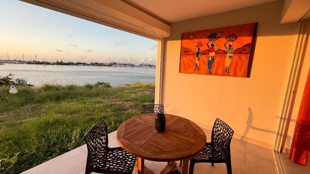Le Sea-Breeze - Beau Studio Piscine Vue Lagon Marigot  Exterior photo
