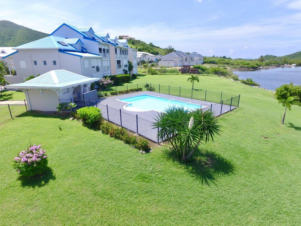 Le Sea-Breeze - Beau Studio Piscine Vue Lagon Marigot  Exterior photo