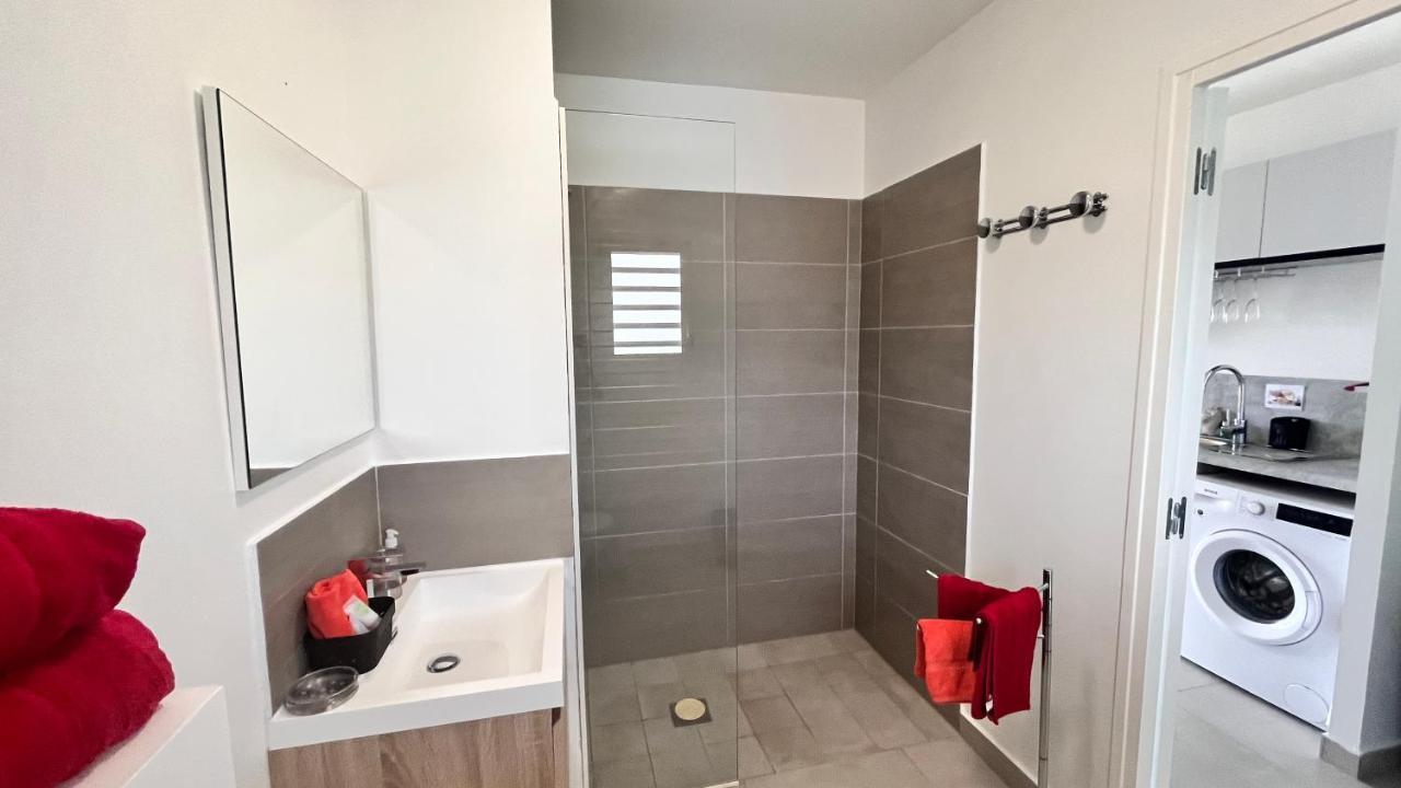 Le Sea-Breeze - Beau Studio Piscine Vue Lagon Marigot  Exterior photo